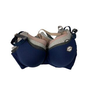 Bundle of Four Cotton Push Up Bras
